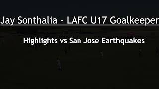 Jay Sonthalia Highlights vs SJ Earthquakes