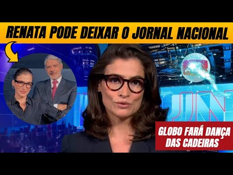 💣 Dança das cadeiras: Globo crava futuro de Renata Vasconcellos após saída do Jornal Nacional