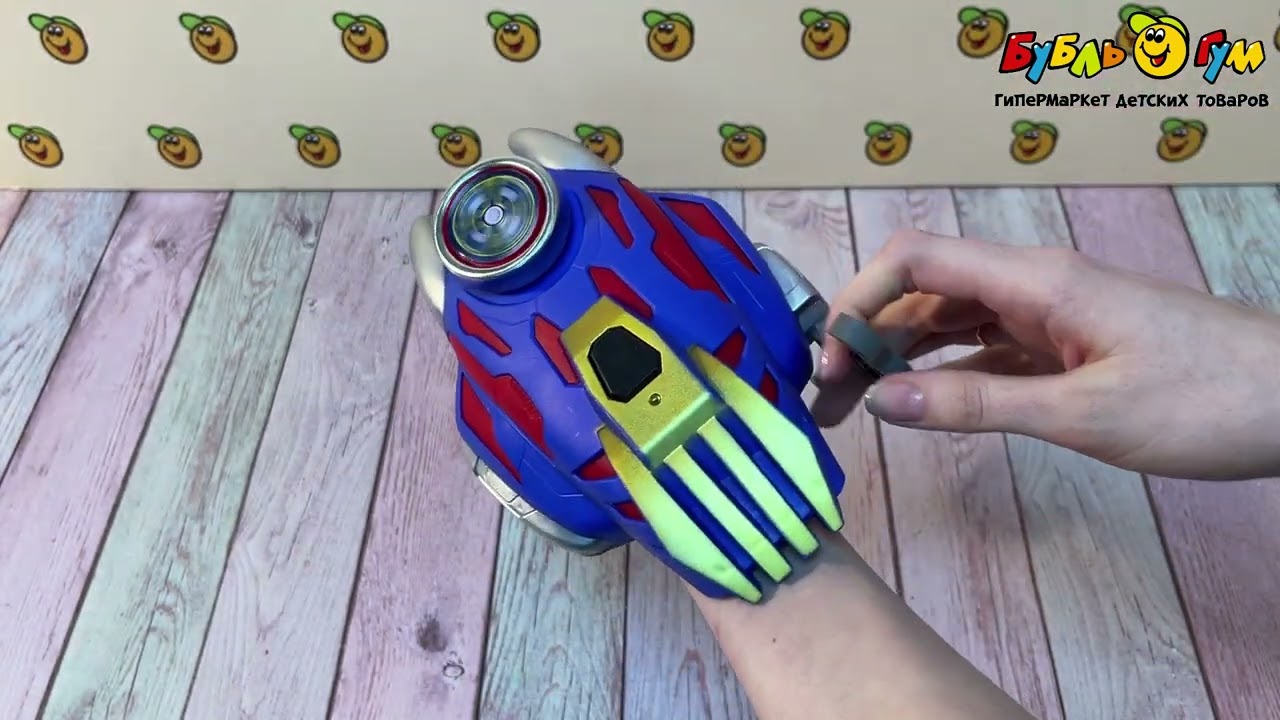 Игровой набор волчков Lanson Toys Athletic с пусковым устройством - видео