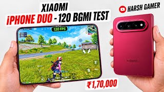 Xiaomi iPhone Duo - 120 FPS BGMI Test, Heating & Battery Test | Shocking Results 😱