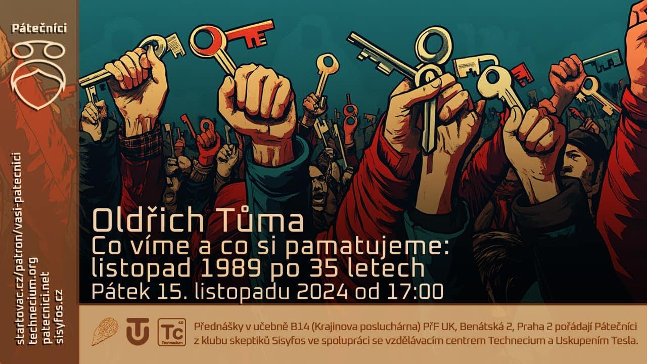 15. listopadu: Oldřich Tůma - Co víme a co si pamatujeme: Listopad 1989 po 35 letech