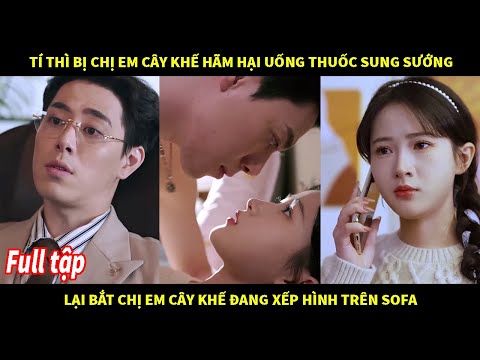 Tí thì bị chị em cây khế hãm hại uống  thuốc sung sướng lại bắt gặp chị em cây khế đang xếp hình