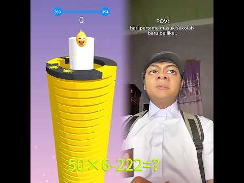 gini amat jadi murid baru