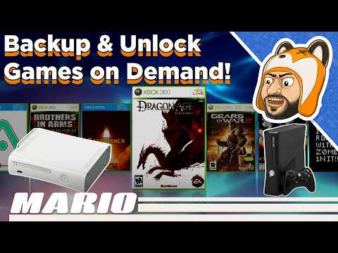 How to Backup and Unlock Games on Demand Digital Titles on Xbox 360 (JTAG/RGH)