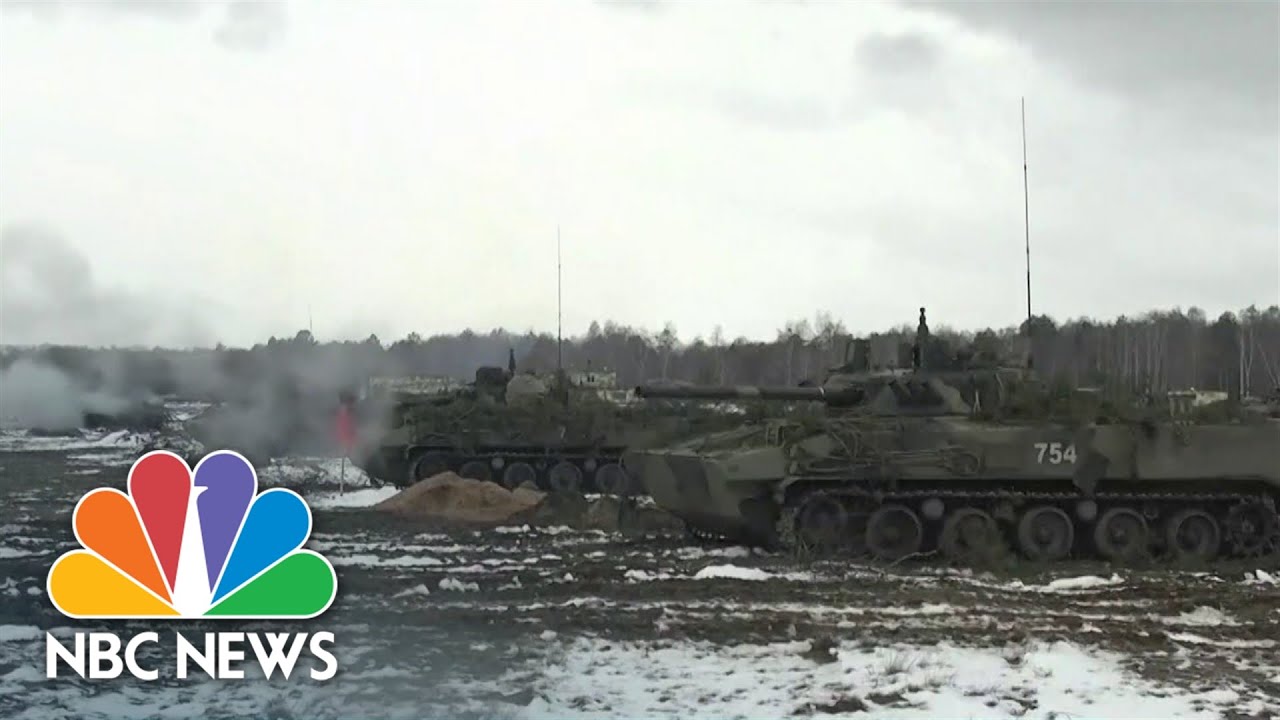 Russia’s Military Drills Near Ukraine Border Stir Up Invasion Fears￼