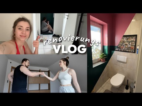 Wir renovieren unser Bad + Möbel aufbauen.. - VLOG