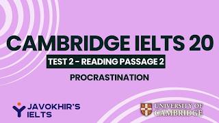 Procrastination | Cambridge IELTS 20, Test 2 Reading Passage 2