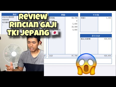 RIVIEW RINCIAN GAJI TKI JEPANG | bajidot