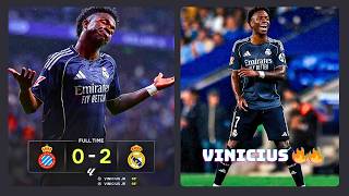 VINI JR DÉTRUIT L'ESPANYOL ! 🤯 Le Real Madrid est inarrêtable ! 🔥