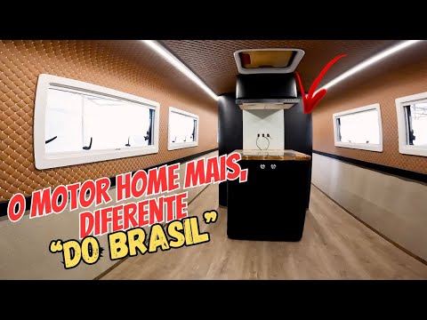 Um Projeto para Aventuras sem Limites: O Motorhome que Quebra Barreiras. Diferente de Tudo e Todos!