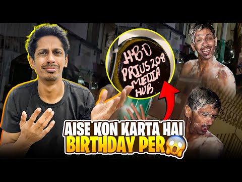 Birthday Pe Kutta Bana Ky Mara 😭😂