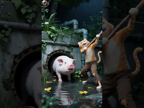 The Sewer Trap That Changed Everything — Ending Will Break You! #funny #petsunited #animals #pets