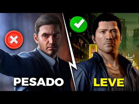 JOGOS LEVES PARA PC FRACO MELHORES QUE JOGOS DA NOVA GERAÇÃO 😱👀