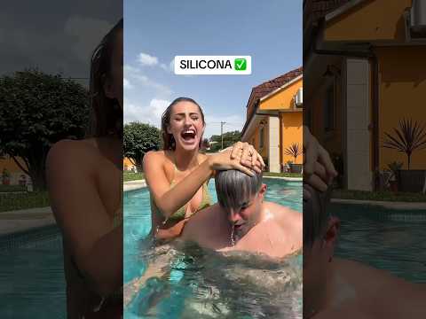 RETO EN EL AGUA con MI NOVIO #challenge #funny #couple
