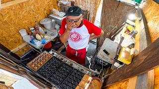 岡山）客ゼロでも生き残る為にド根性営業。ワンオペ親父が作るデカ盛りたこ焼き屋のリアル