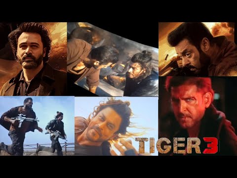 Tiger 3 || Salman Khan || Katrina kaif || Shah Rukh Khan || Hrithik Roshan