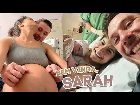 Nascimento da Sarah | Meu parto normal (cenas fortes e reais) ✨
