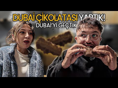 HERKESİN DENEDİĞİ O ÇİKOLATA! (DUBAİ ÇİKOLATASI YAPTIK AMA FISTIKLI DEĞİL ? )