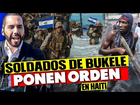 IMPACTANTE OPERATIVO DE BUKELE EN HAITÍ: PRIMERAS IMÁGENES