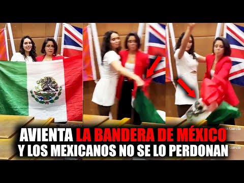 Gimnasta olímpica MEXICANA es CRITICADA por AVENTAR LA BANDERA de MÉXICO!