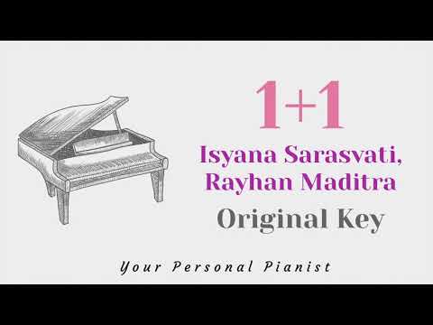 1+1 – Isyana Sarasvati & Rayhan Maditra (Peaceful Piano Instrumental Cover with Lyrics)