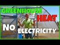 Thermal Mass in Greenhouses
