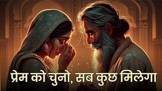 प्रेम को चुनो, सब कुछ मिल जाएगा | एक प्रेरणादायक कहानी  #hindistory