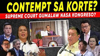 JUST IN : K0NGRES0 Nagpanic na? K0rte SEBAK si TAMBA? BAM SOTTO ZUBIRI VPSARA Tagumpay sa K0RTE!