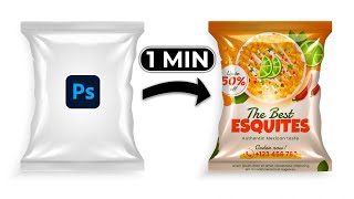 Easily Create Packet Mockup Photoshop Tutorial