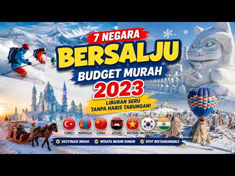 7 NEGARA BERSALJU BUDGET MURAH 2023 DESTINASI TERPOPULER