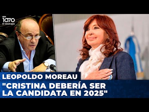 "Cristina debería ser la candidata en 2025" | Leopoldo Moreau con Mariano Martín