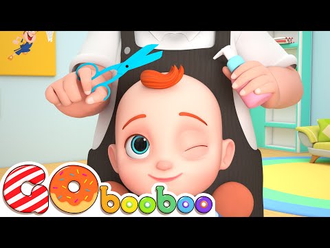 Primeiro corte de cabelo do bebê 💇| Canções e Rimas Infantis | GoBooBoo em Português