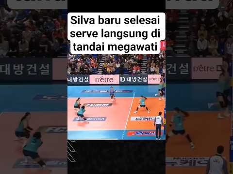 NASIB NA'AS SILVA BARU SERVE LANGSUNG DI SENTER MEGAWATI #shorts