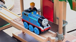 Brio & Thomas Wooden Train ☆ Rock Mine Tunnel & Station 2 Types of Courses