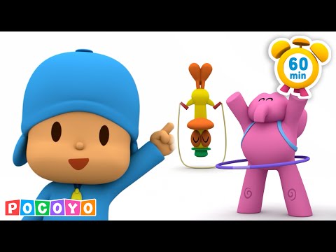 😁 Arkadaşlarla oynayalım 🫨 (60 dakika) | Pocoyo 🇹🇷 Türk - Resmi Kanal | Çocuklar için Çizgi Filmler