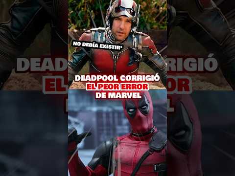 🤯 DEADPOOL 3 SALVÓ A MARVEL DE ESTE ERROR