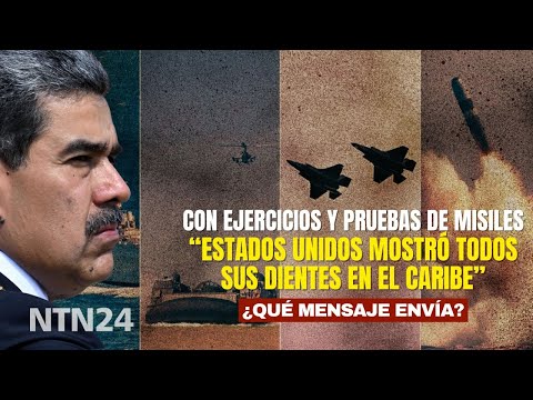 ¿Qué mensaje envía EE.UU. con más maniobras y pruebas de misiles en el Caribe?
