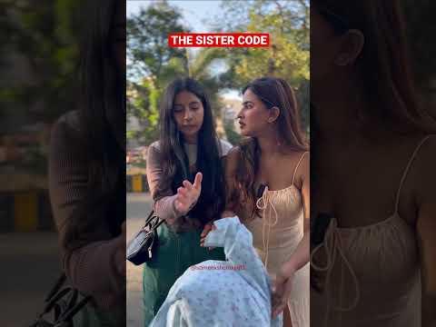The Sister Code #sameekshatakke #youtubeshorts #ytshorts #comedy #funny #thesistercode #viral #fun