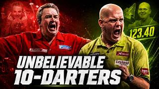 Impossible 10-Darters done in professional Darts