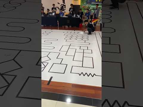 Line Follower Robot Competition Using Esp32 Robot Line Following! #robot #robotics #esp32 #arduino