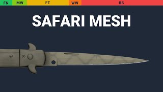 Stiletto Knife Safari Mesh Wear Preview