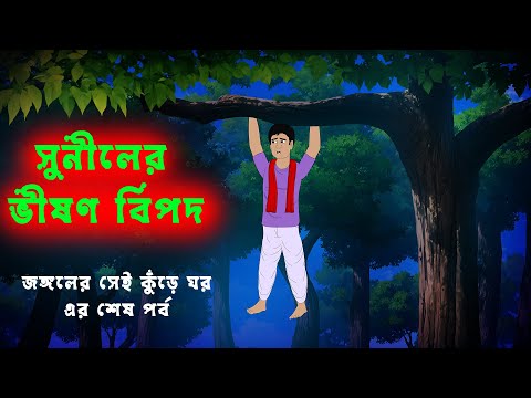 সুনীলের ভীষণ বিপদ Suniler Bhishon Bipod l Bangla Bhuter Golpo l Horror Cartoon