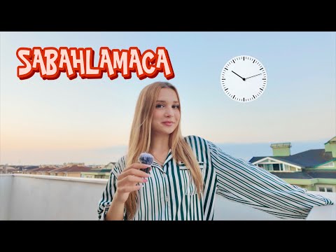 Sabahlamaca Vlog. Ecrin Su Çoban. Ağustos 2025