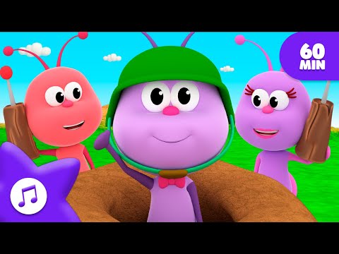 🐜 Formiguinhas Vao Marchando ✨Músicas Infantis 🎵 MIX 🌈 Desenhos Animados |Bichikids em Português