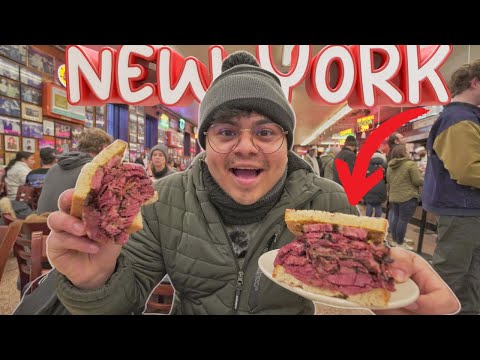 PROBANDO las COMIDAS MAS FAMOSAS y VIRALES de NEW YORK