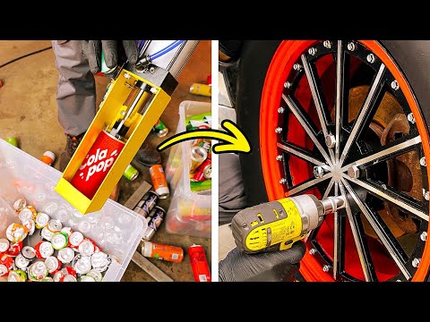 Second Life for Aluminum Cans ♻️ Amazing DIY Recycling Projects