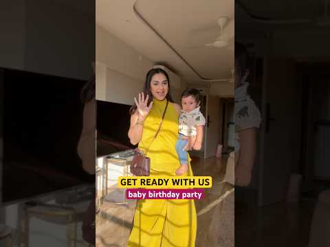 GRWM BABY BIRTHDAY PARTY! ๐ฅณ๐๐ #momlifewithac #grwaanam