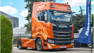 2025 Model Scania 770S V8 Fire Edition #reels #viral 