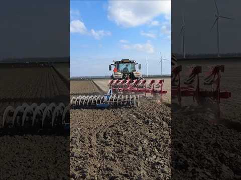 John Deere 6130R 😎 #tractor #ploughing #agriculture #farming #landwirtschaft #traktor #lemken #agro