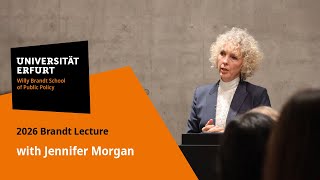 2026 Brandt Lecture: Climate Foreign Policy in times of geopolitical disruption